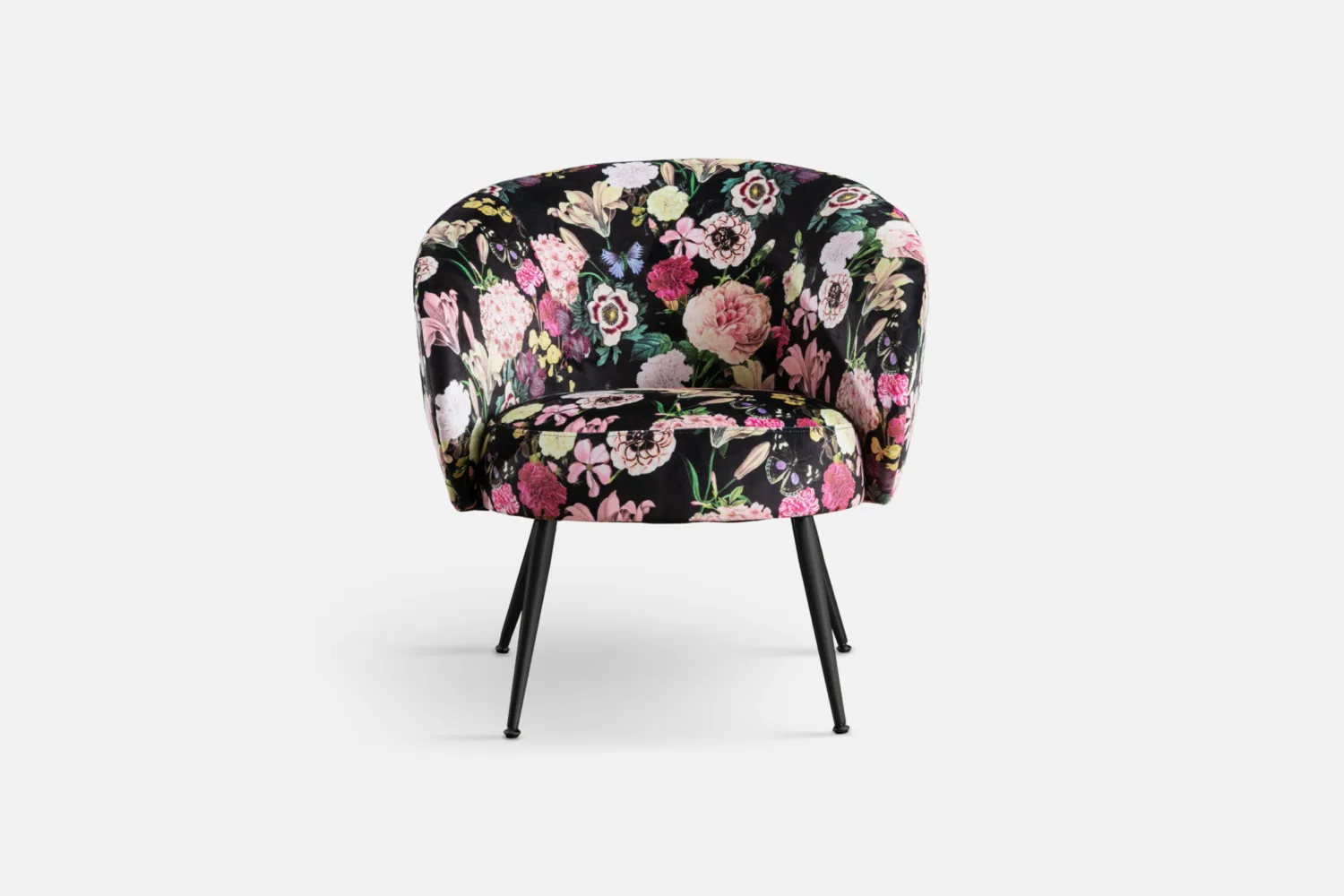 Chic floral chair, featuring a vibrant and elegant floral pattern that adds a pop of colour and personality to any room. Explore our floral chair collection at Bradfords, Auckland, New Zealand. 

Comfortable fabric armchair, offering softness and style for your living room or reading nook. Discover our fabric armchair options at Bradfords, Auckland, New Zealand