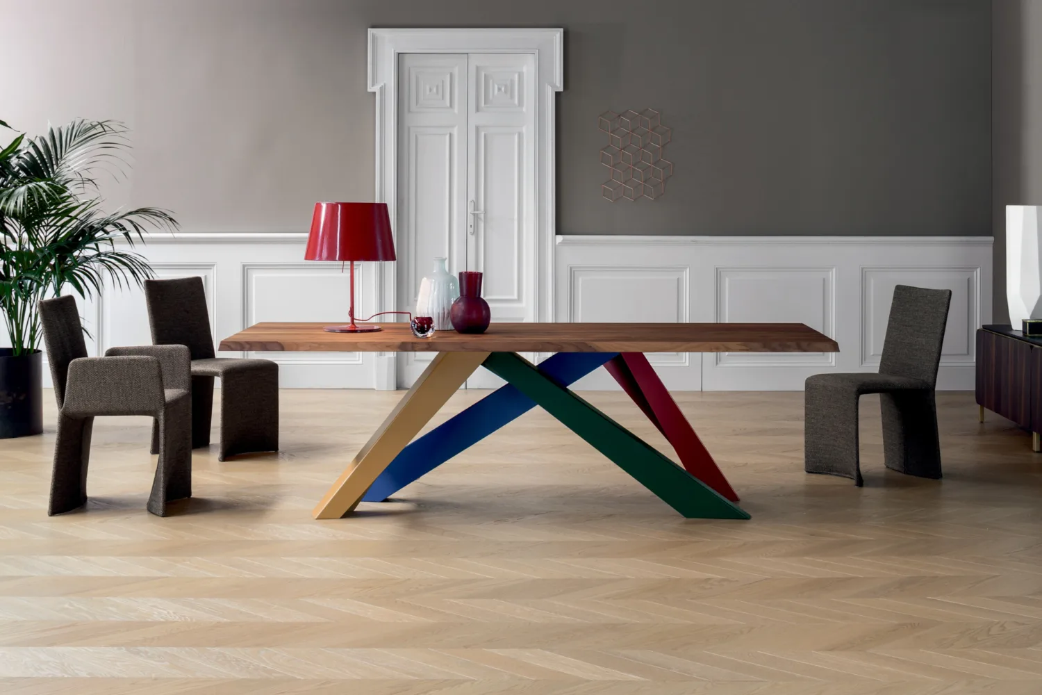 Natural Oak Dining Table: Timeless natural oak dining table, exuding warmth and character. Find your perfect oak table at Bradfords, Auckland, New Zealand.