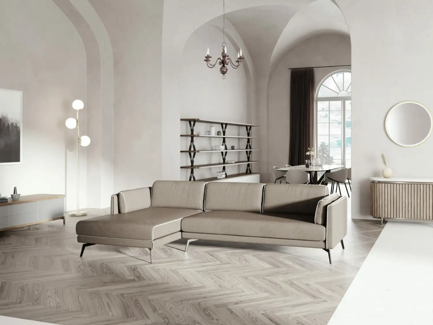 Elegant cream sofa, adding a sense of brightness and sophistication to your living space. Explore our white sofa collection at Bradfords, Auckland, New Zealand. 

Elegant chaise lounge, perfect for lounging and stretching out in style. Discover our chaise options at Bradfords, Auckland, New Zealand.