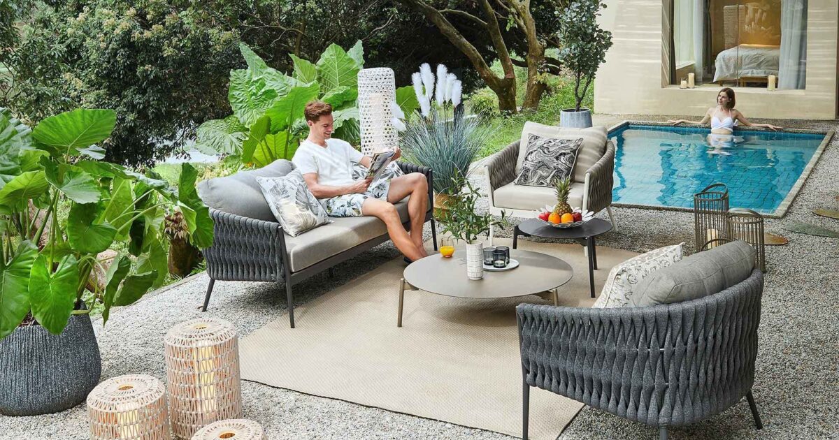LUCIA Outdoor Sofa Bradfords Interiors