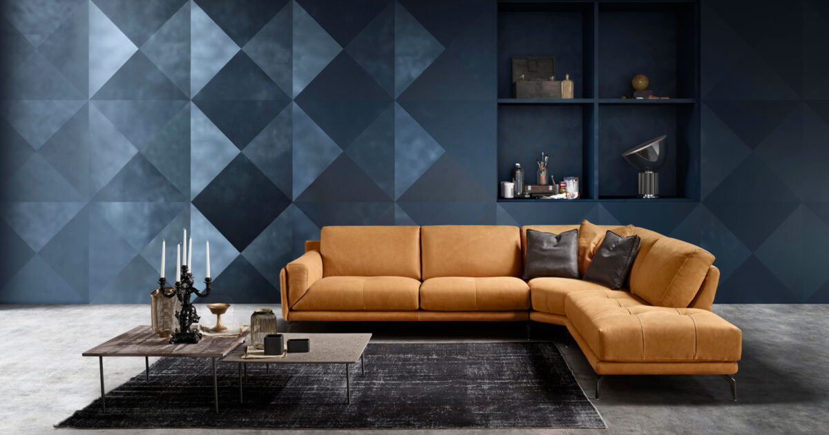 Collage Furniture • GLAMOUR Sofa by Rossini