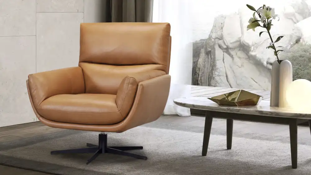 Warm brown swivel chair, offering a cosy and inviting seating option for your home. Explore our brown swivel chair collection at Bradfords, Auckland, New Zealand.

Warm brown armchair, offering a cosy and inviting seating option for your home. Explore our brown armchair collection at Bradfords, Auckland, New Zealand.

Luxurious leather armchair, combining timeless elegance with exceptional comfort. Explore our leather armchair collection at Bradfords, Auckland, New Zealand.